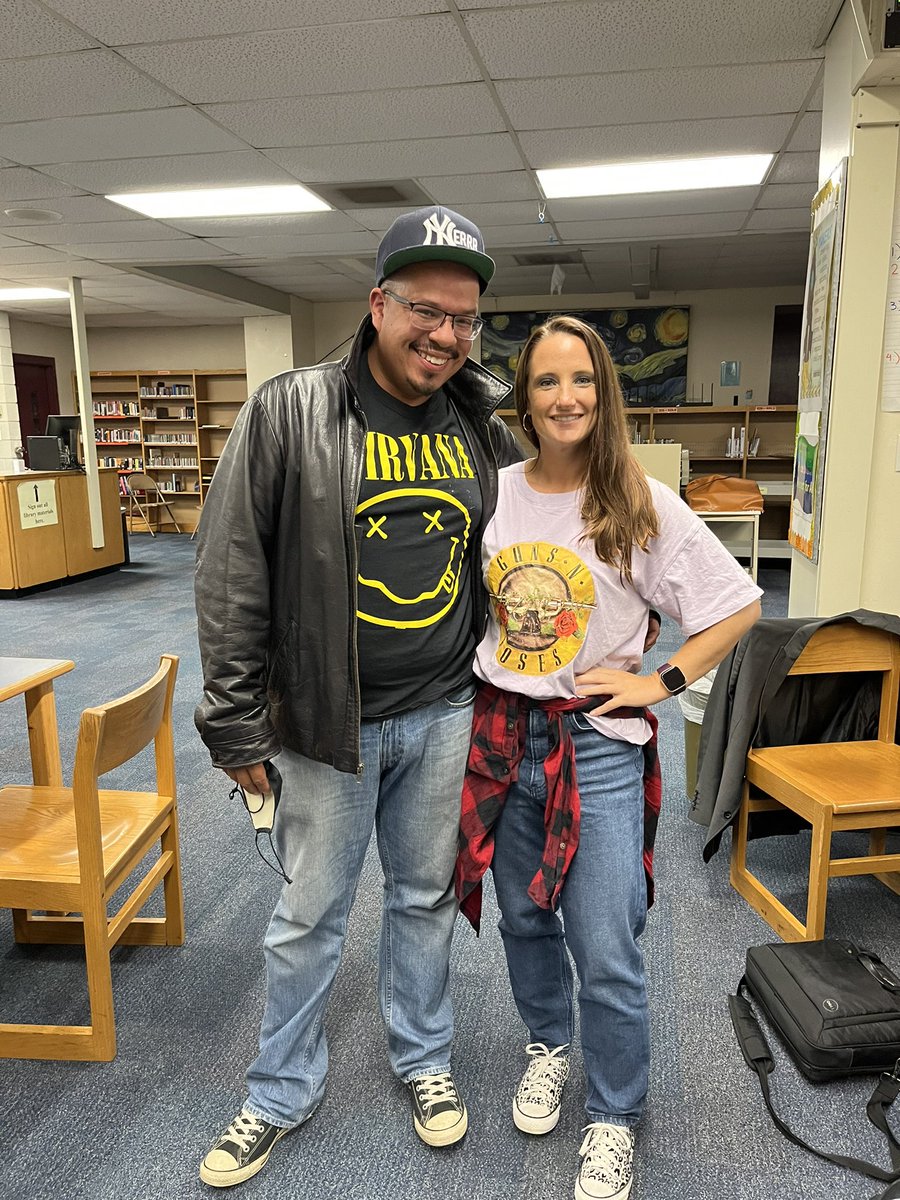 We rocked the 90s for Spirit Week!!! #BPatriotProud #BinghamtonCSD