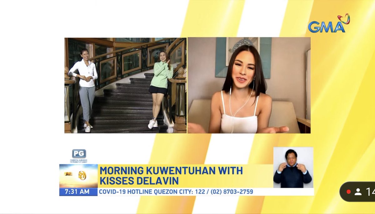 Such a gracious, sweet and beautiful young lady you truly are <a href="/KissesDelavin/">Kisses Delavin</a> 💖 loved ur intv at <a href="/UnangHirit/">Unang Hirit</a> this morning with Mars Suzi and Lyn 💖💜❤️