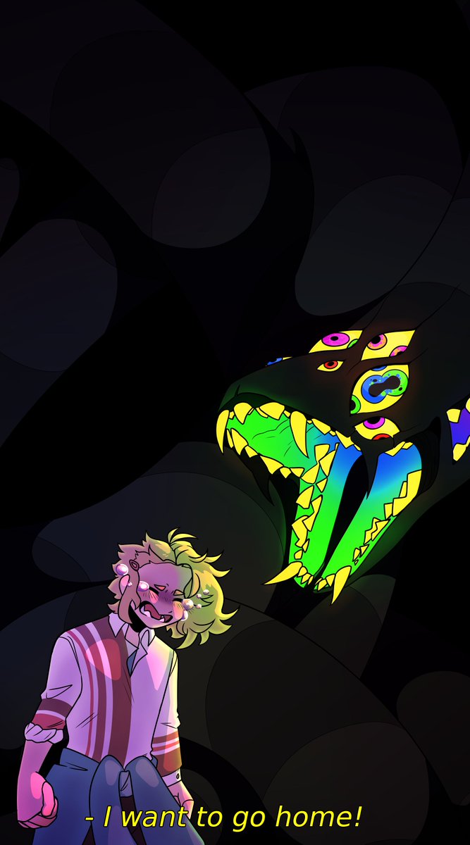 beckfstt's tweet photo. oh look, a time worm!

meet callum, koda, and eclipse! this is in no way canon to their story [at least as far as i know].
these 3 belong to beloved @birbmompainted , who  is currently making a story for them! they're epic
#art #OC https://t.co/ntNB3yp1Uf