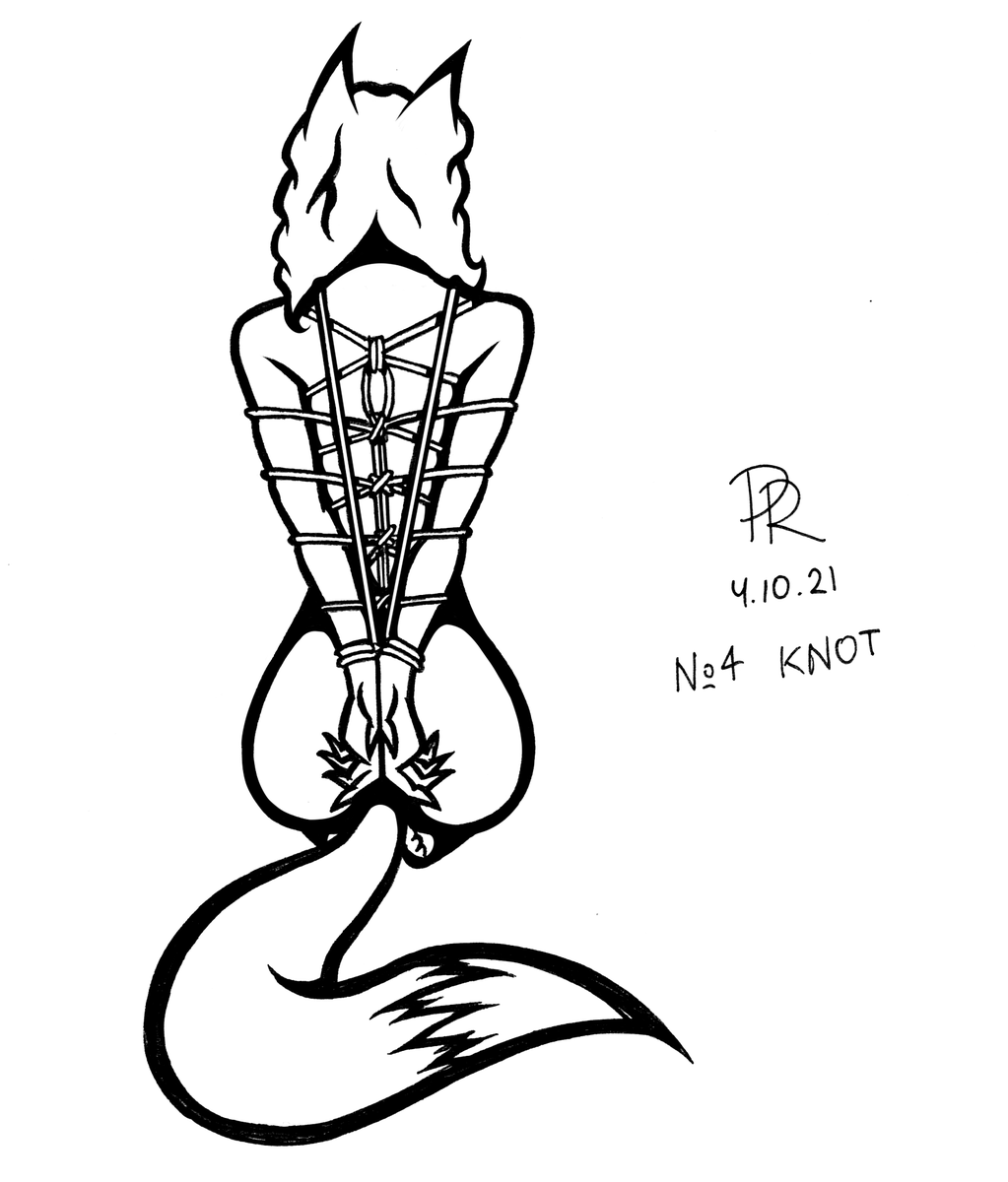 ThatOneRed's tweet photo. #inktober #inktober2021
Day 4 - Knot https://t.co/r7gMAsw7fA
