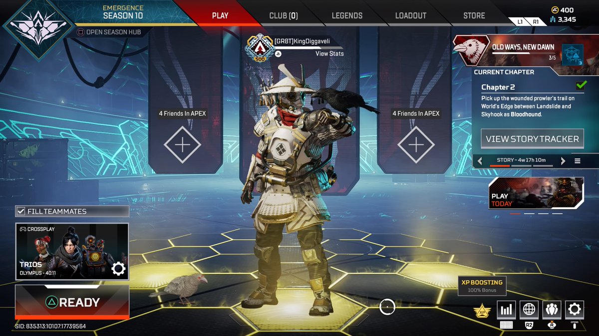 DiggaveliDoes's tweet photo. ICONIC #ApexLegends #BattleRoyale #Bloodhound #Apex #OG #Classic #Ranked #Pubs #DigitalArt #GreatWinter #PS4share https://t.co/GvWqDWkjnv