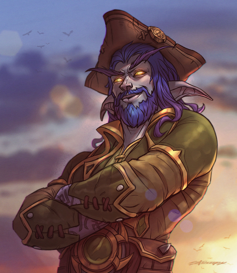 RiversongAD's tweet photo. Meet my characters, across Horde and Alliance!

'Silverfish' - Forsaken Doctor/Researcher
Caleanna Ravenlight - Sin'dorei Illidari 
Kytharion Wintermoon - Kaldorei Captain (of the Silver Serpent)
Niamh Riversong - Kaldorei Acolyte https://t.co/HafddZmNZV