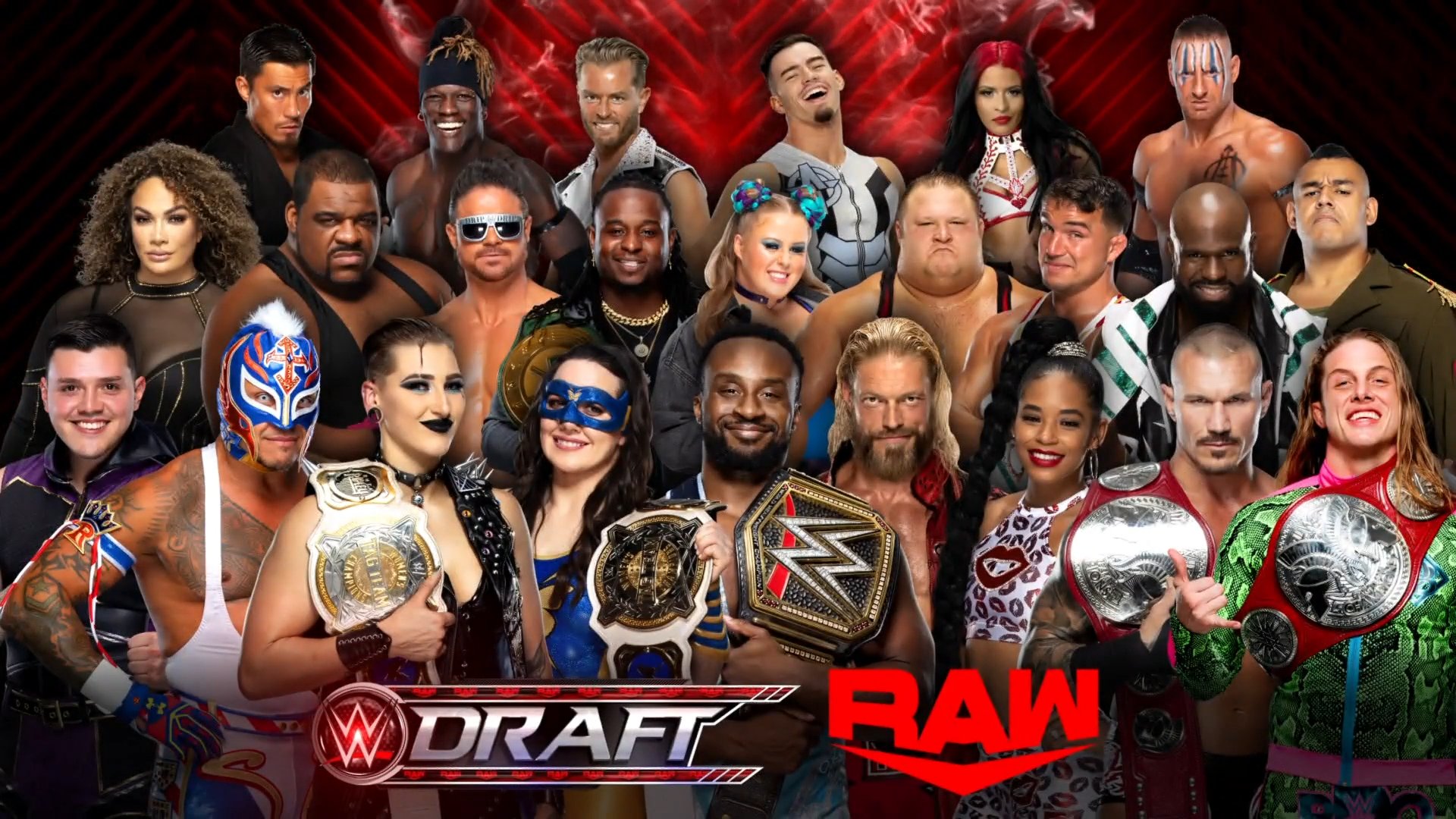 WWE on Twitter "Team WWERaw represent! WWEDraft https//t.co