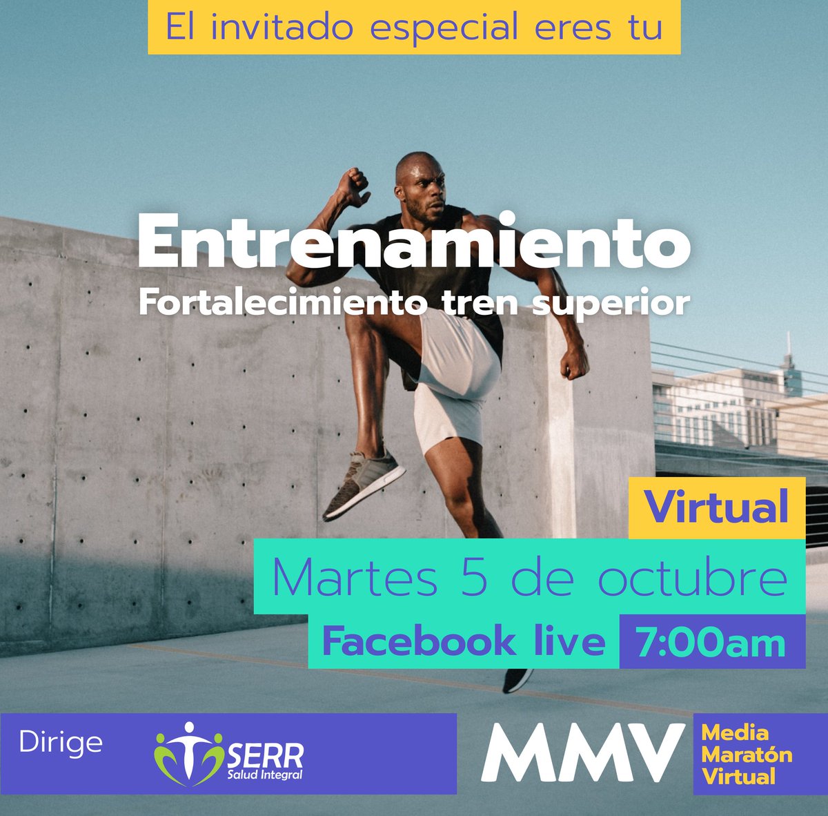 MaratonVirtual's tweet photo. Aprovechando que volvió #Facebook los invitamos a nuesto entrenamiento virtual mañana 5 de octubre en https://t.co/HjXv6aMemc https://t.co/uQ7QDHJUfT