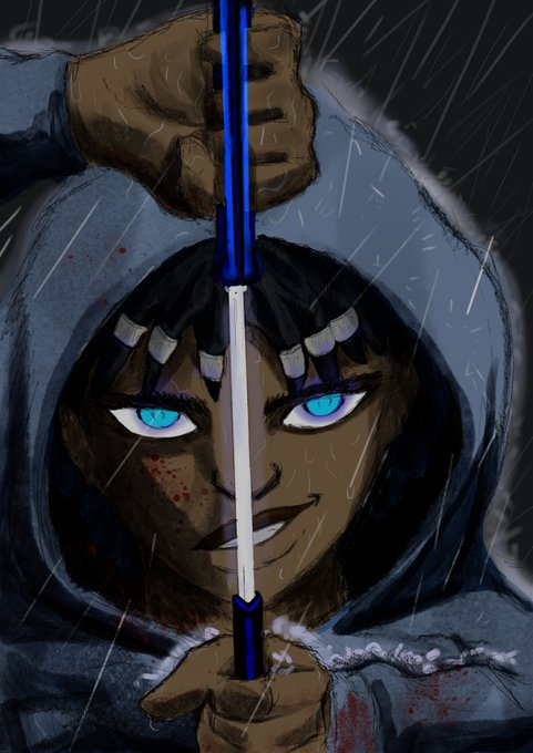 Today's second Black fem oc otd her name is Justice from @revenge_justice !  She's a young, powerful 17 yr old who plans to one day avenge herself on her parents