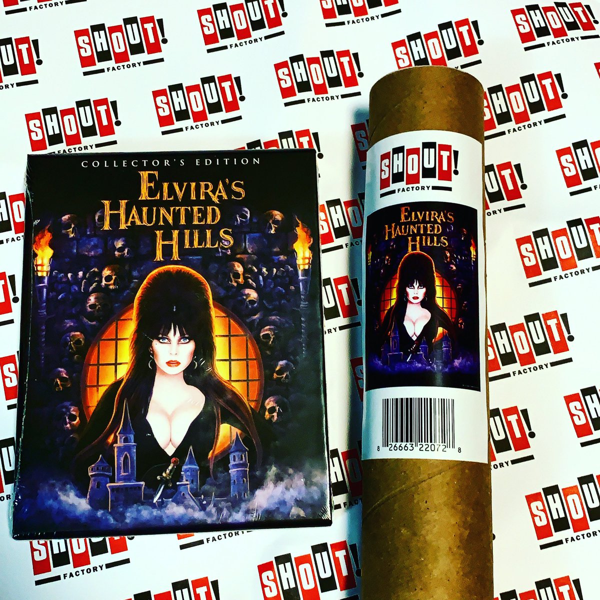 BasementBlus's tweet photo. The newest #collectorsedition from @shoutfactory for the #screamfactory line has arrived. It is #elvirashauntedhills on #bluray with a #slipbox and poster.
#physicalmedia #shoutfactory #slipcover #elvira #elviramistressofthedark https://t.co/WTJQtuBhR0