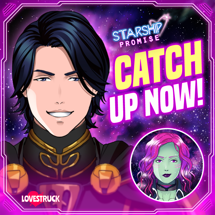 lovestruckgame's tweet photo. ๐ฅAntares' first season is fully out!๐ฅ
๐Have you had a chance to read it yet? Let us know what you thought!๐
#Lovestruck #StarshipPromise #Antares #AlienMC #SciFi https://t.co/WUwZpVCAx5