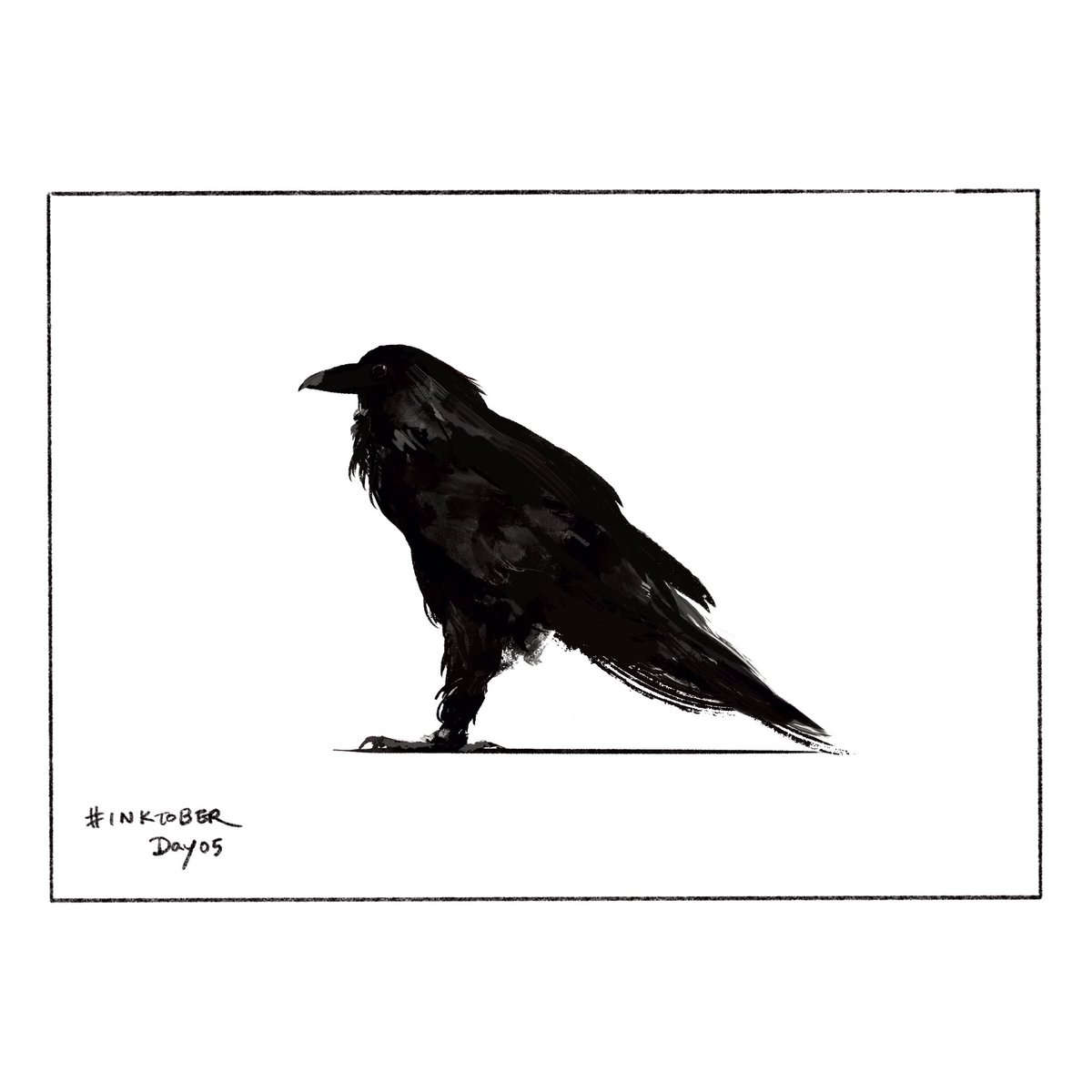 Inktober Day5. Raven

RavenとCrowの違いをめちゃくちゃ調べてしまった。勉強になった。

#inktober2021 #inktober #drawing #インクトーバー 