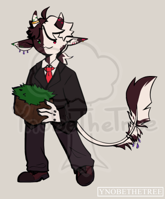 TheYnobe's tweet photo. day 2! suit (Ranboo) https://t.co/xrhjHOOKS1