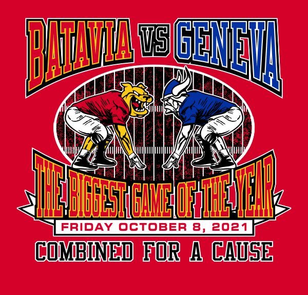 BataviaFootball's tweet photo. Big Win JV Nation to start #GenevaWeek
30-8 Bulldogs! @BDogPound @BataviaHS bring $10 for Rivalry shirts sold during lunch Tuesday and Wednesday!!! https://t.co/QfIFOk6Xyq
