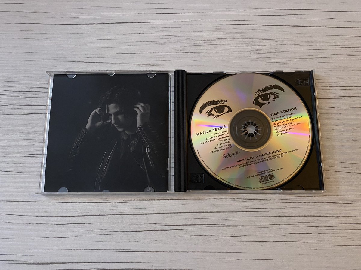 MatejaJezdic's tweet image. Mateja Jezdić - Time Station

#debutalbum #timestation #matejajezdic #newmusic #newartist #cds