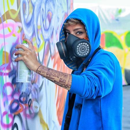 SoftModFNF's tweet photo. Fun fact:
A lot of people get Pico’s design confused, saying we designed him like a gangster.
His design is actually heavily inspired by how casual graffiti artists dress. He wears the mask in order to not breath in paint fumes.

#fridaynightfunkin #FNF #FNFSoftMod https://t.co/m1g6Zve6oA