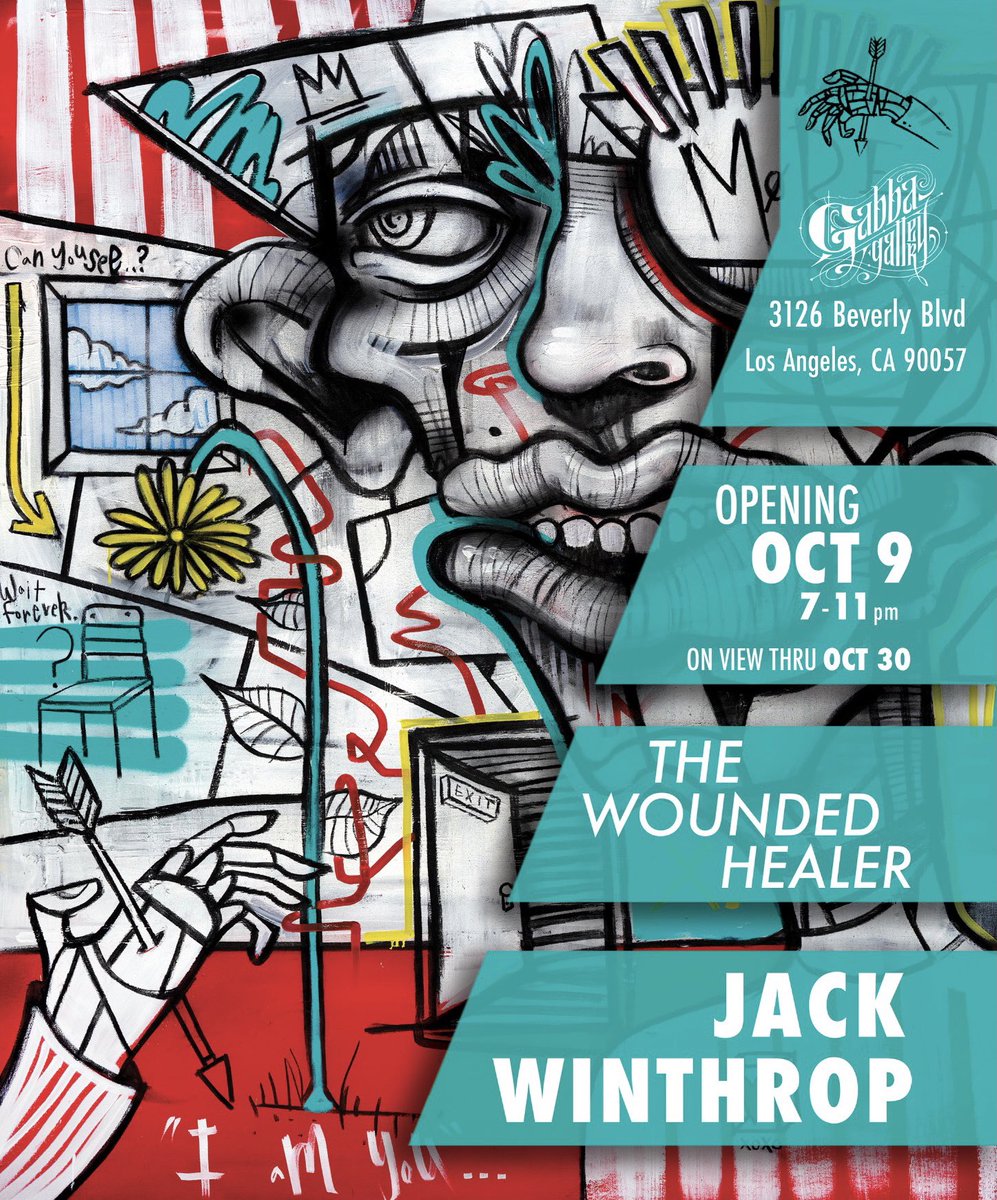 paintbyjack's tweet photo. I’m having a Solo show w/ @gabbagallery !! Opening is OCT 9th. Also stay tuned for my first ever NFT drops. #NFT #art #artgallery #artist #exhibition #painting #fineart https://t.co/QEVq7HTN3L