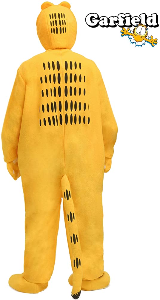 GarfMerchOTD's tweet photo. with ronald out of the way, Today's Garfield merch of the day is Adult Garfield Costume! I remember that one jacksfilms vid where he wore this costume https://t.co/jswhO4onmy