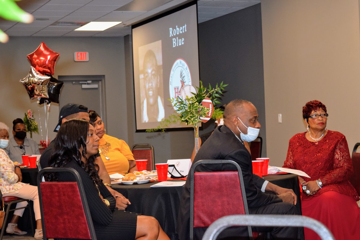 HokeCoSchools's tweet photo. Friday night was full of opportunities to celebrate our former, current, and future Hoke High School students.  The festivities began with our annual Hall of Fame Induction Banquet and Ceremony.  We had the best time celebrating these HCHS sports' greats! #TeamHoke #alwaysabuck https://t.co/ESgAQRIyD1