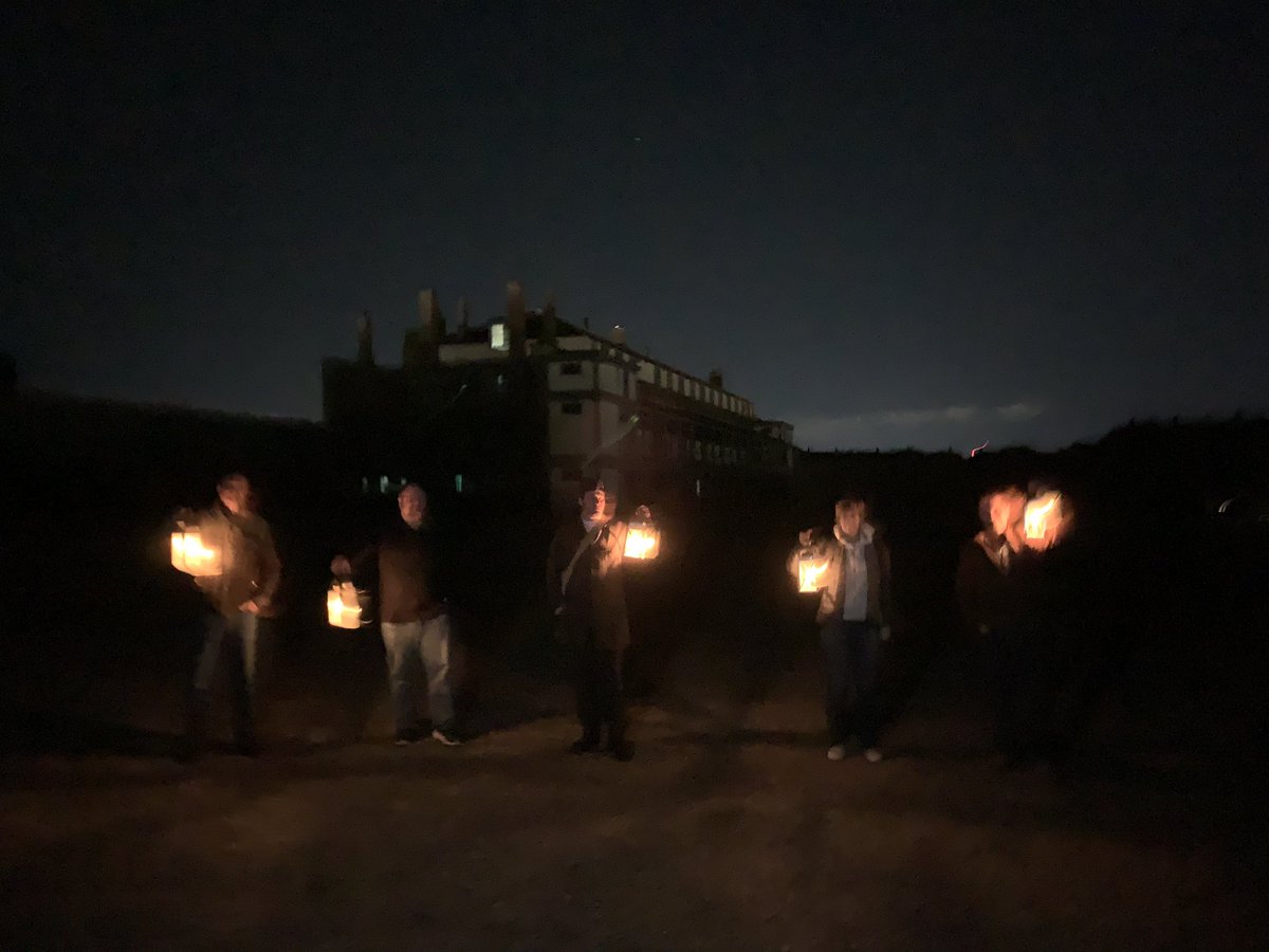 Guy_Theriault's tweet photo. Tonight I was chasing ghosts or avoiding them at the Halifax Citadel for the @ParksCanada_NS evening ghost tour. What a great experience! @VisitNovaScotia @TravelMediaCA #TMACTravel with @hikebiketravel @cottagedaze @GypsyAdvisor https://t.co/gi5dWnG6Mu