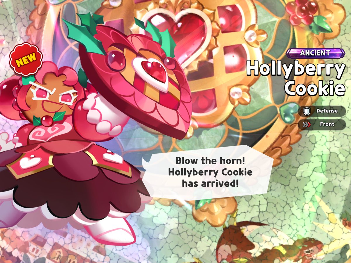 DaCoolCatOof's tweet photo. Just started  playing  cookie run on Saturday and already got some insane luck I herd she’s rare :D #cookierun #cookierunkingdom https://t.co/qBSiS2PJNF
