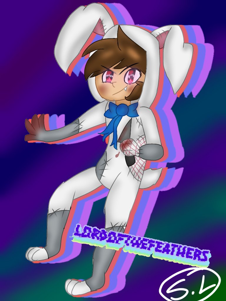 SpeedpaintBun's tweet photo. Here are the final products!

@feathers_lord is the one with the Vanny costume

@B3anQu33n is the one with the Glitchtrap costume

#halloween2021 #vanny #glitchtrap #rabbit #art https://t.co/O3TWdW1fIl