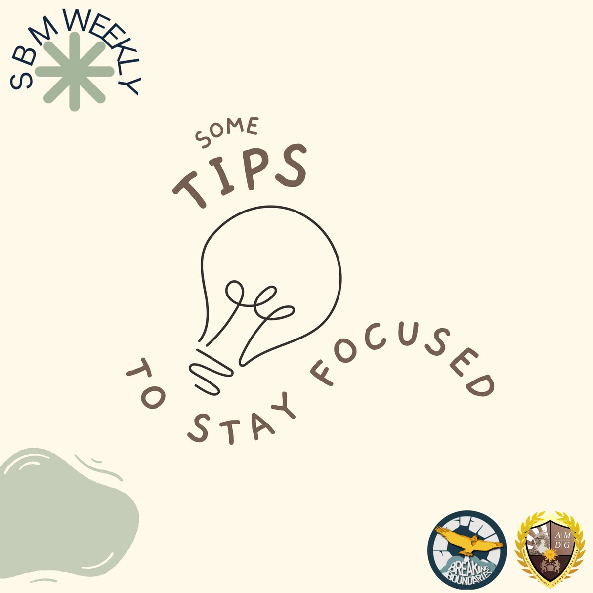 XUSBMSC's tweet photo. What's good mga ka-Agila? ππ¦
Finals week is here! Fret not because you got this, you always have! To get you through the week here's some tips to keep you thriving!
See you next week for another #SBMWeekly tips and tricks! π¦
π
#xusbmsc
#BreakingBoundaries https://t.co/nDA92ddHjF