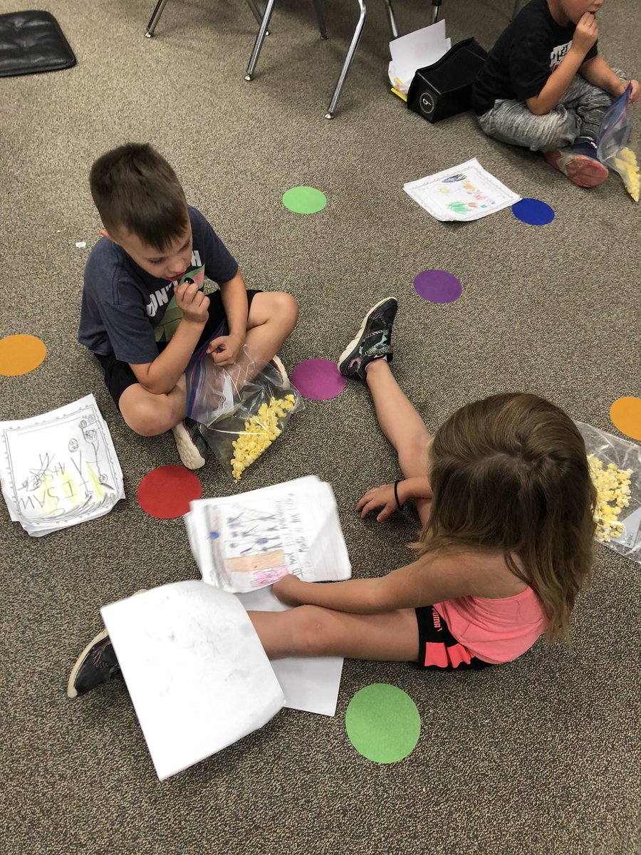 We had a blast celebrating the end of our narrative writing unit with popcorn, music and friends. 
#writersworkshop #LucyCalkins #ActonFam