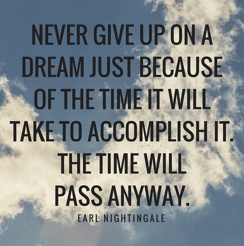 Happy Motivational Monday! Dream big with Performance Running💭