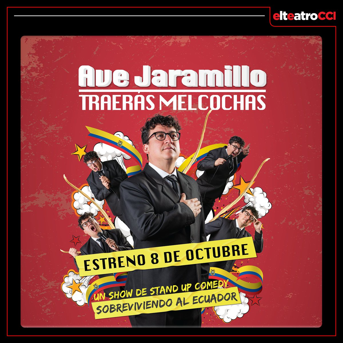Ríe a carcajadas con el #AveJaramillo y su cómico show donde fusiona lo ridículo, lo extraño y lo divertidamente autóctono ➡️ bit.ly/3AW9H.