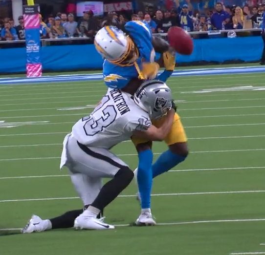 CBS Sports on X: "HUNTER RENFROW WITH THE FORM TACKLE https ...