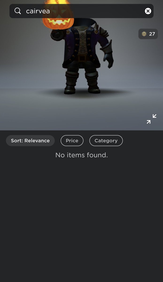 ca on X: HEADLESS HORSEMAN ACCOUNT GIVEAWAY!!🎃 RULES: 1. Like & retweet!  2. Follow my friend cairqa on Roblox! 3. Follow me on Twitter! Winner will  be picked Friday, 8th. #Roblox #RobloxDev #