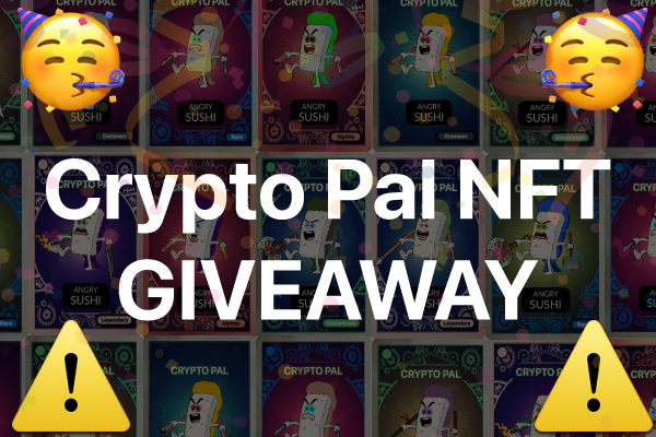 We are doing a 50 NFT Giveaway! Just follow and retweet to be entered to win a Crypto pal NFT. Hurry before they're all gone!

#NewNFT #NFTs #NFTcollection #NFTCommunity #Opensea #PolygonNFTs #ETH #NFTcollectors #NFTdrop #NFTGiveaways