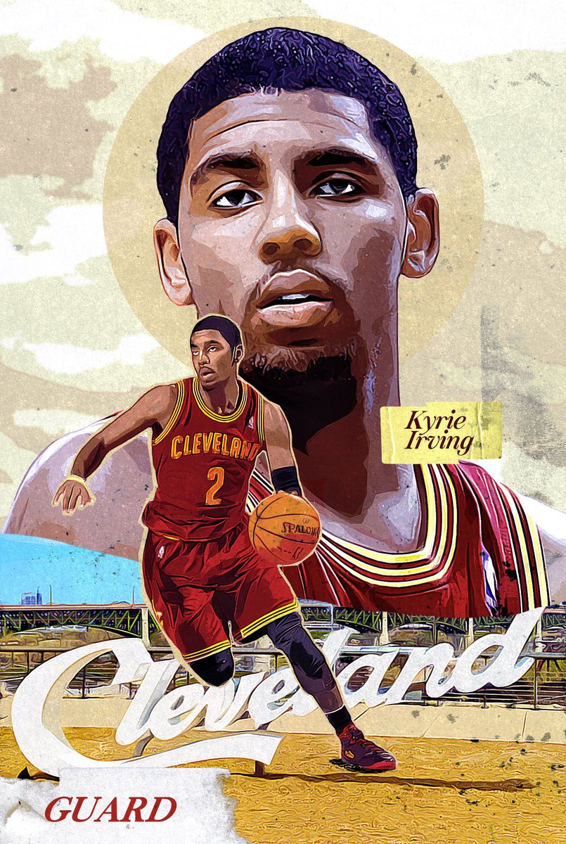 #NFTdrop <a href="/KyrieIrving/">Kyrie🤞🏾</a> · 2011-2012 · #RookieCard 
Mint #1 of 1 | Original Artwork
#UncleDrew averaged 18.5 points and 5.4 assists in his rookie season on his way to winning ROY and earning All-Rookie 1st team honors. #nftcollector #NFT #opensea #NBA 
bit.ly/3ixlR0U