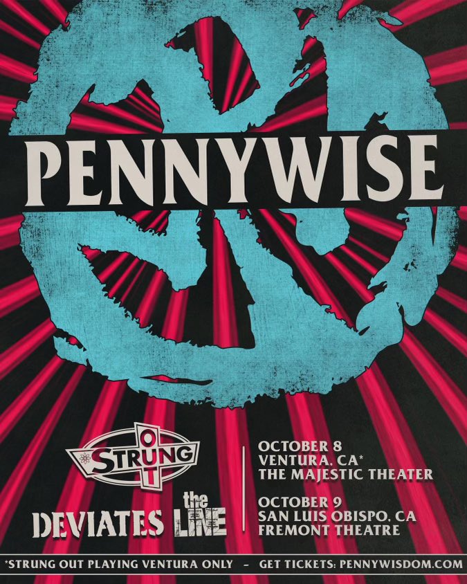 StrungOut's tweet image. Friday night in Ventura
Who’s coming ? 
@Pennywise @deviatestheband #theline
