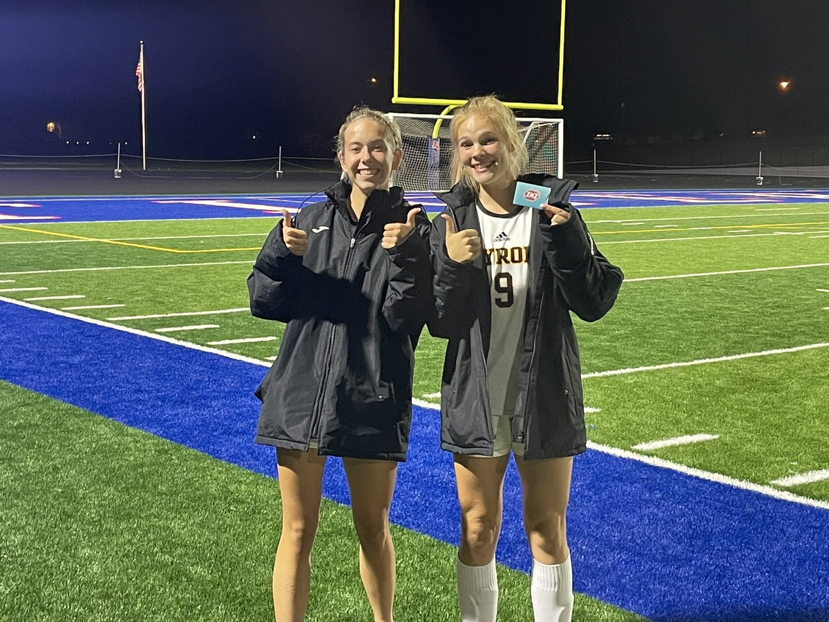 LadyBearsFutbol's tweet photo. Your final score for Varsity is 3-0 with a Bears win!! The DQ connection gets another! @DairyQueen #headergoals https://t.co/LKHq5YZAIe