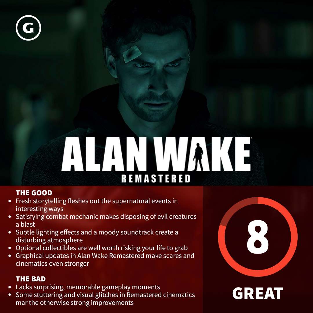 Alan Wake Remastered Review - GameSpot