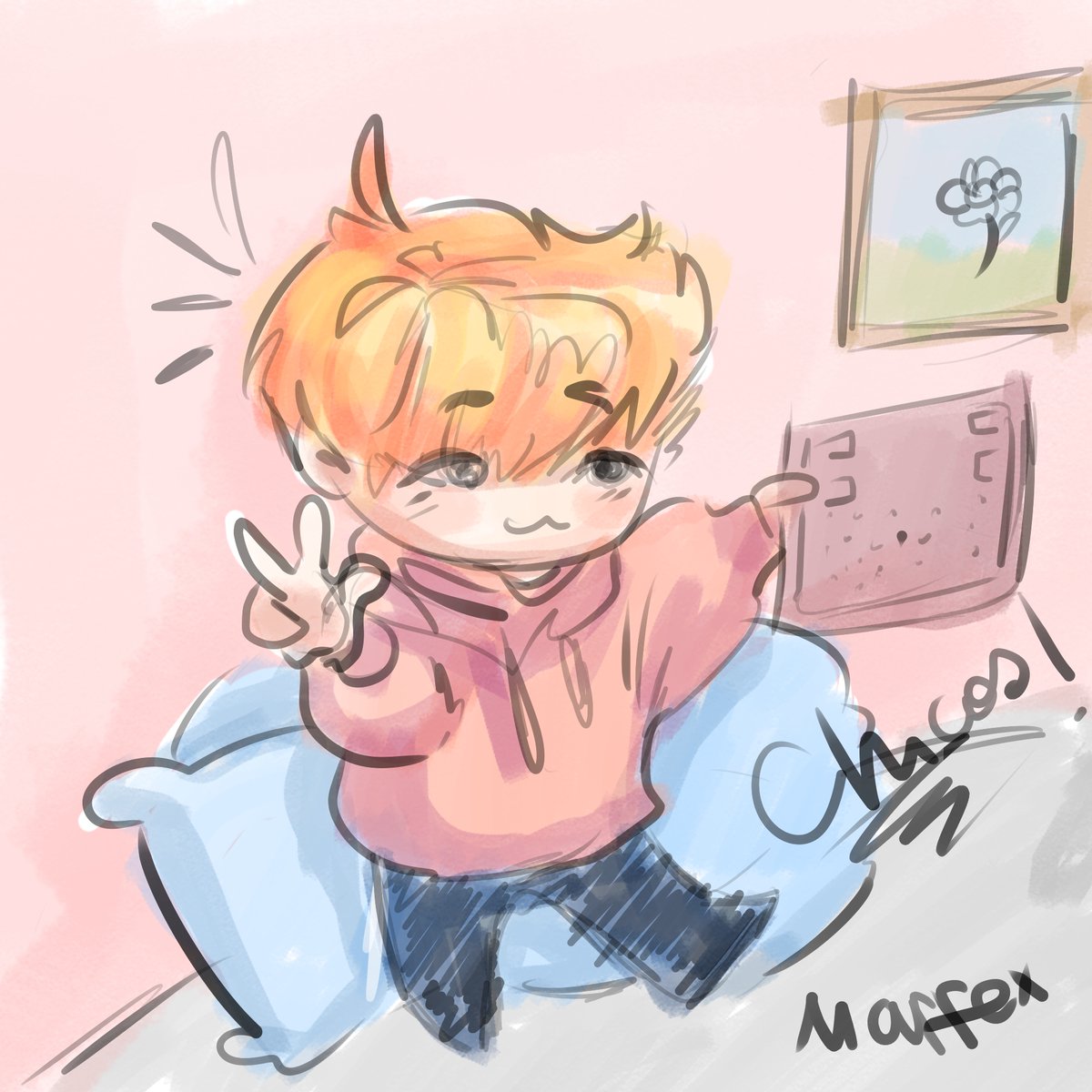 MaxXrD's tweet photo. uffff chicos, hay noticia, tengo mi primera tableta, mierda, no puedo creer lo feliz que estoy ah
no me jodas, que difícil es lo de los niveles de presión, no me acostumbro jsakjskajns

#art #draw #drawing #dibujo #dibujodigital #tabletagrafica #primerdibujo https://t.co/J8Dd1AswUk