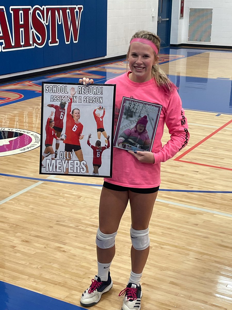 AHSTW Volleyball (@ladyvikesvball) on Twitter photo Lady Vikes battle back from down 0-2 to get the win against Logan tonight! Congratulations to Ally Meyers on setting the school record for assists in a season! <a href="/IGHSAU/">IGHSAU</a> <a href="/d2mart/">Derek Martin</a> <a href="/bennettblk/">Bennett Blake</a> Lady Vikes battle back from down 0-2 to get the win against Logan tonight! Congratulations to Ally Meyers on setting the school record for assists in a season! <a href="/IGHSAU/">IGHSAU</a> <a href="/d2mart/">Derek Martin</a> <a href="/bennettblk/">Bennett Blake</a>