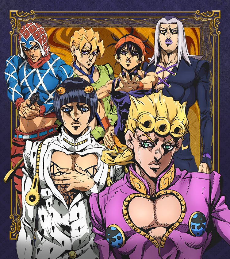 STICKER ⍟ on X: JoJo's Bizarre Adventure: Part 5 - “Golden Wind” is coming  to Netflix on November 1st, 2021!!!  / X