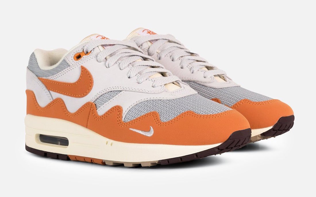 kicksonfire's tweet photo. Patta x Nike Air Max 1 Monarch debuting this week! 👀🥵🍊🔥. Cop? https://t.co/r4x0y7zlZz