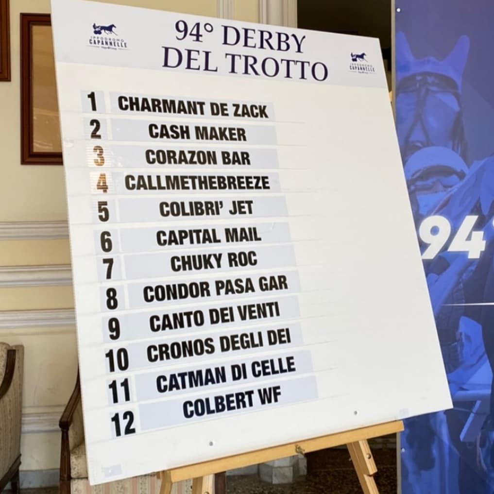 CentroDelle's tweet photo. settimana impegnativa per i cavalli allevati dal CEDS.
Primo tra tutti CHARMANT DE ZACK che sarà impegnato domenica 10 a Roma per ilDerby del Trotto.
Mercoledì 6, a Roma DEUS ZACK nel Criterium romano
Sabato 9 invece, a Torino DARDO ZACK partirà con il N 5 nel Criterium torinese https://t.co/EVRTKgaJUY