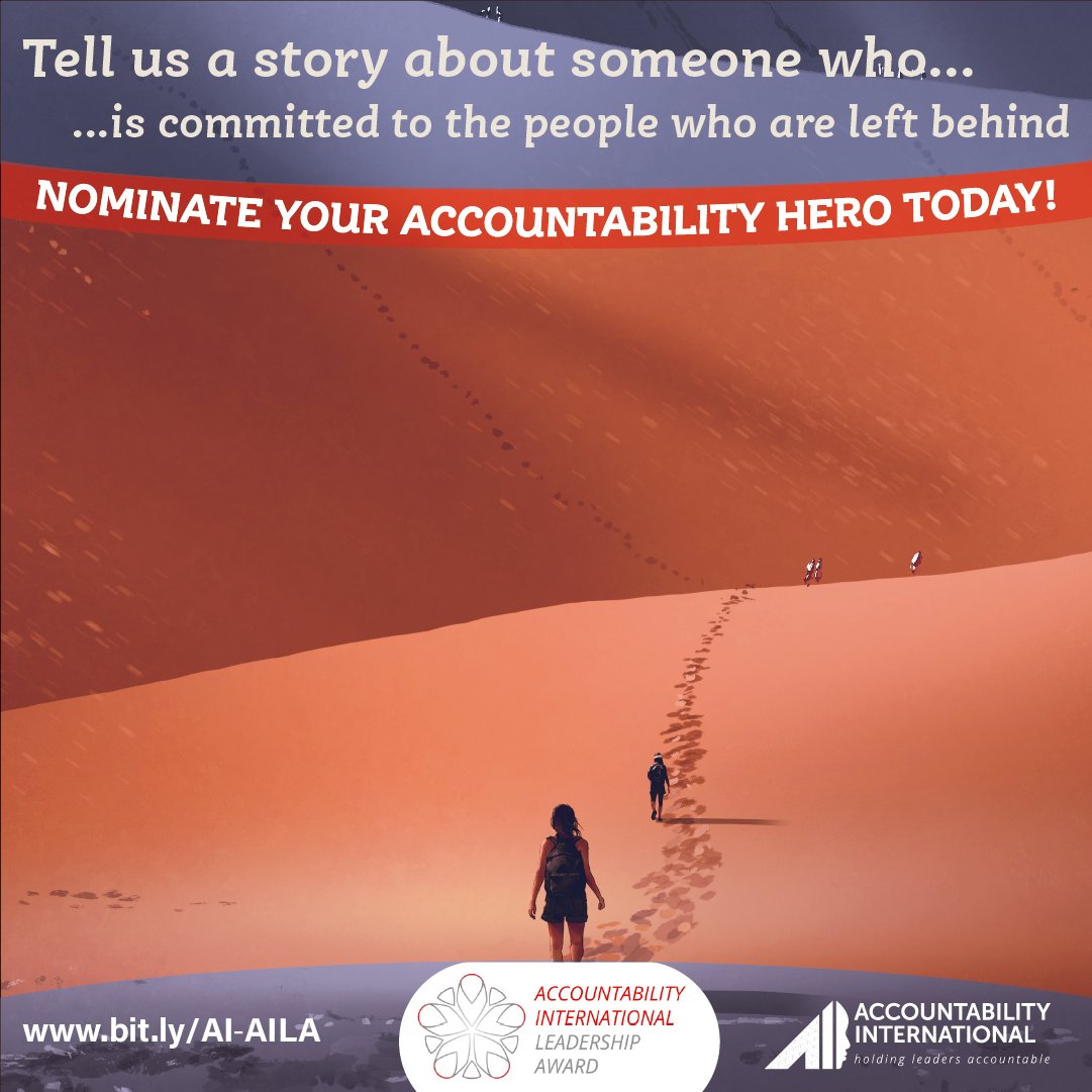 1 day left!

Tell us a story about someone who #eatsbreatheslives #LeaveNoOneBehind 

#Accountability
#Leadership #Award!

#Nominations open ! https://t.co/h3GWuoxbcH

Deadline: Oct 9th Midday CAT

#account4all

@Saapa7 @PreciousShong12 @IWRAW_AP @UNAIDS @DaveRhythm @EH_Asbl https://t.co/z0y7e0a53Y