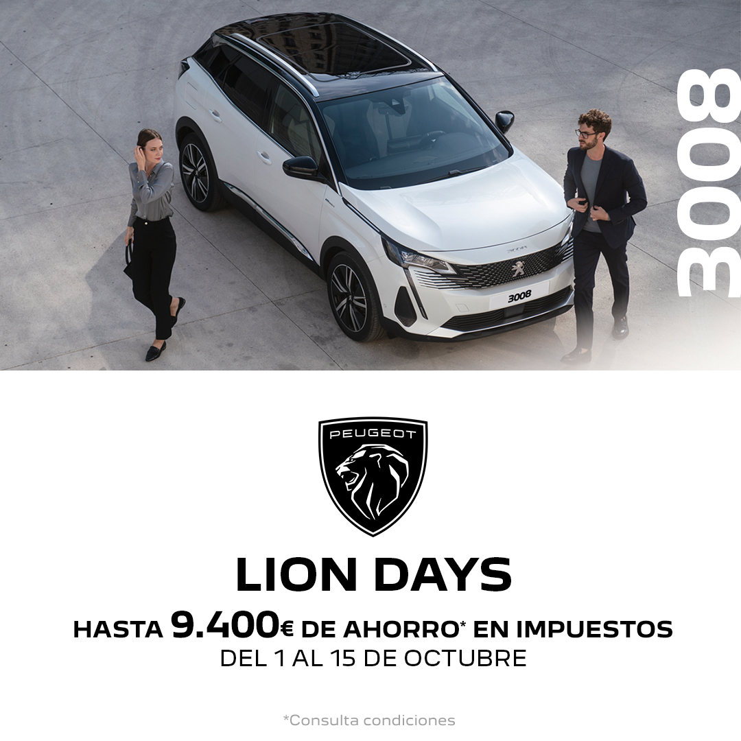 ARallyeAlcala's tweet photo. Vuelven los Lion Days 🦁, ahora tu #Peugeot libre de impuestos.
🗓️Del 1 al 15 de Octubre
¡Consíguelo en Auto Rallye!
https://t.co/Inh9bhQyvH
#PeugoetAutoRallye #AutoRallye #AlcaladeHenares https://t.co/diqT5fATGF