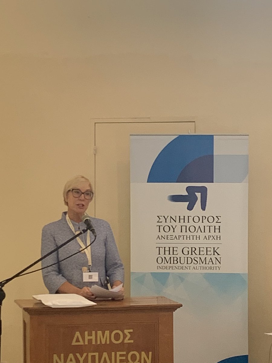 Ukrainian Parliament Commissioner for Human Rights, Liudmyla Denisova, addresses the general assembly #AOM11 after having joined our Association.