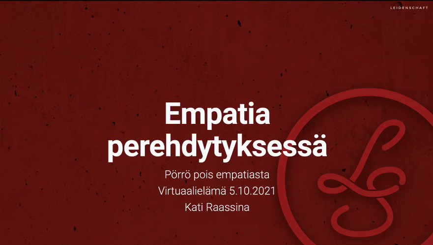 Seuraavaksi "Empatia perehdytyksessä". #Empatiallaenemmän-webinaari menossa ja loistavia käytännön ideoita arkeen!
#empatia #perehdytys #työelämä #itsemyötätunto #työyhteisötaidot  #positiivinenpsykologia