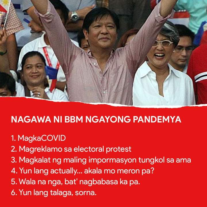 GailOrante's tweet photo. Yesssss😂😂😂😂💪 #BBMIsMyPresident2022 keme 😂😂😂😂 https://t.co/mqafcnRQav