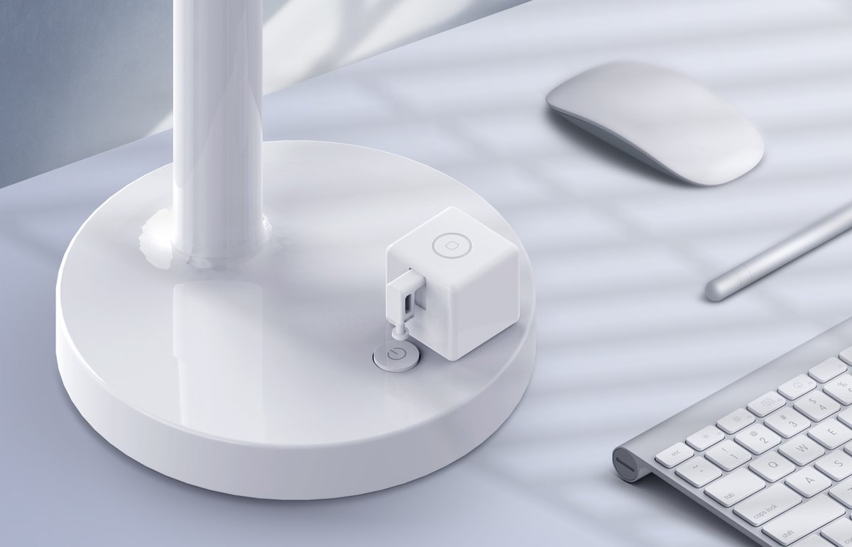 crosslink_smart's tweet photo. 小型指ロボット Fingerbot Plusは遠隔操作でスイッチを押します。その場でタッチパネルで直接操作もできます。#adaprox #fingerbotplus #aubee #greenfunding 
https://t.co/a3K1gXQfns https://t.co/n9fCgrQd6Y