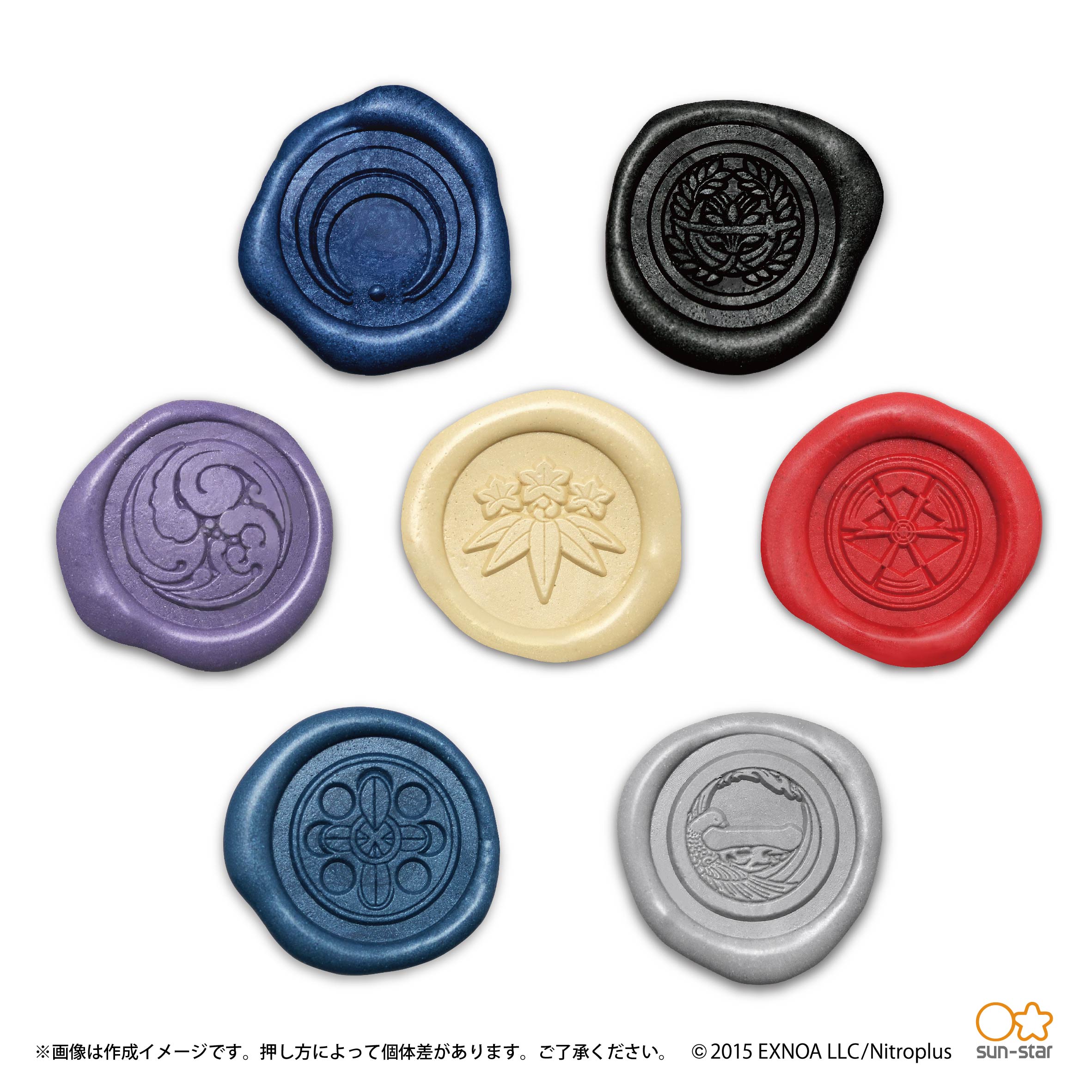 刀剣乱舞　加州清光　シーリングスタンプセット　封蝋 刀剣乱舞-ONLINE- シーリングワックスセット(全7種) | 刀剣乱舞
