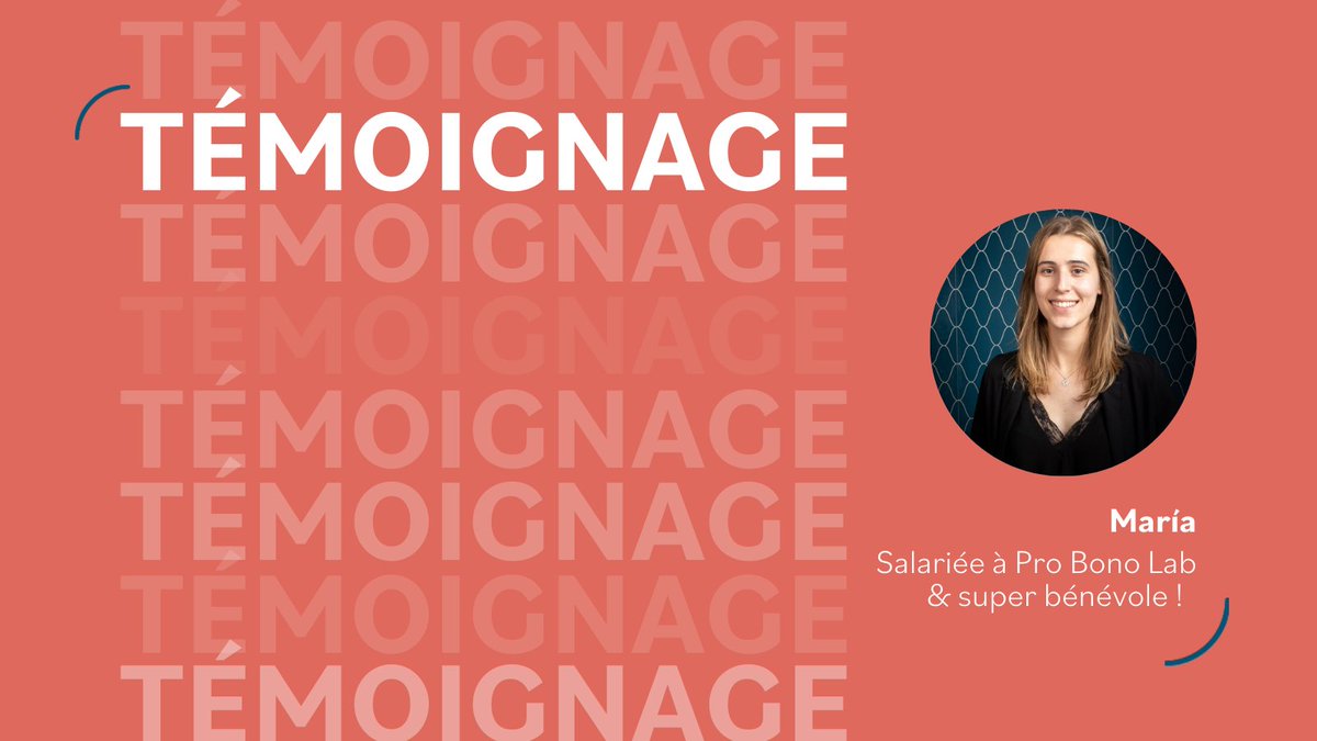 ProBonoLab's tweet photo. 💡Témoignage | Maria découvre le #probono avec le @BeeseProject à Madrid, lors du premier confinement. Un peu + d'1 an après... La voilà salariée du Lab, à Paris. Sans doute une des + belles réussites du @BeeseProject ⚡️
À lire sur notre blog 👉 https://t.co/BMoz5aaxHq https://t.co/vmcBFYMSvr