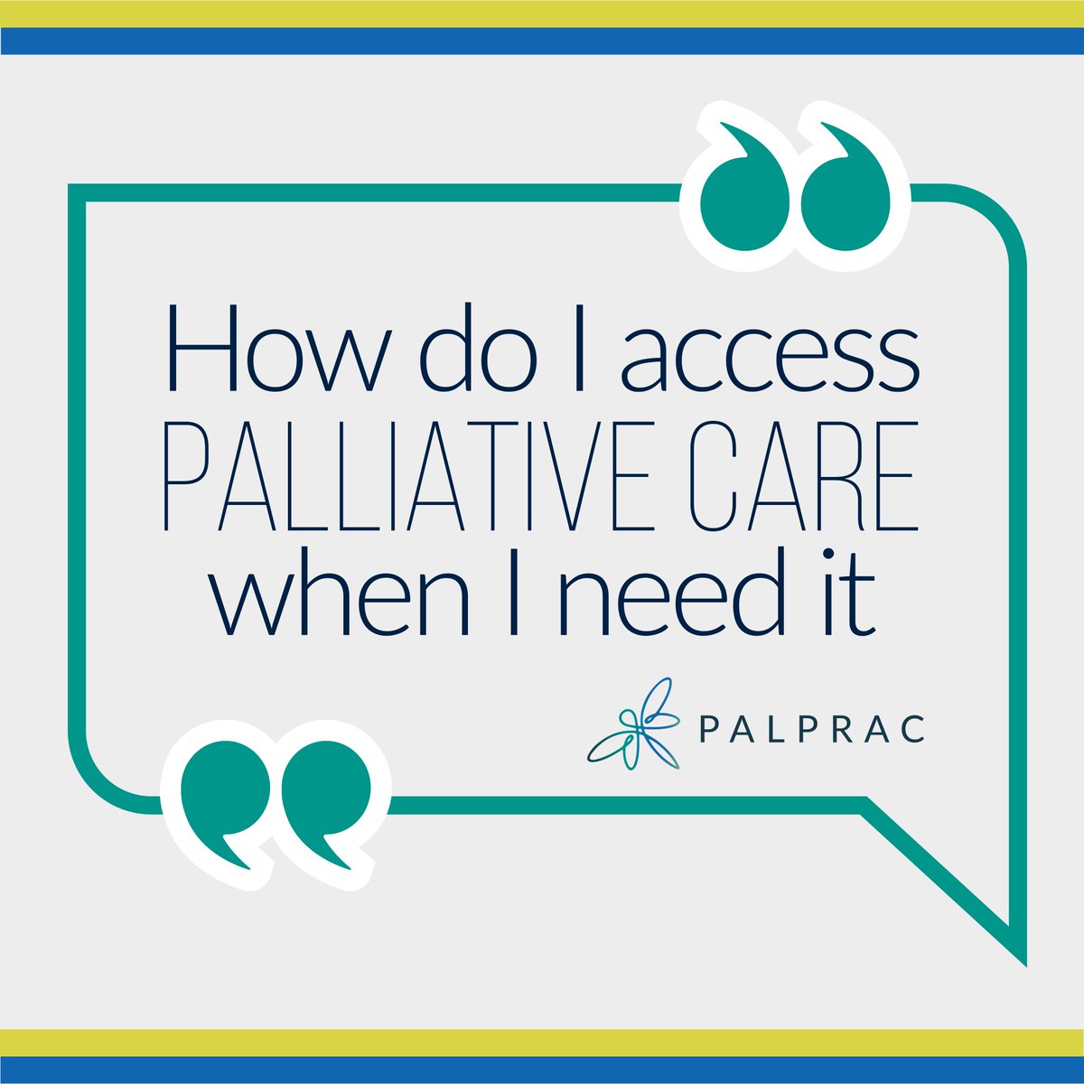 #Palliative Care is a basic right for patients and families facing serious illness. Speak to your doctor or primary healthcare provider to discuss connecting with Palliative Care Practitioner Find a provider: bit.ly/3FfXmiA #PALPRAC