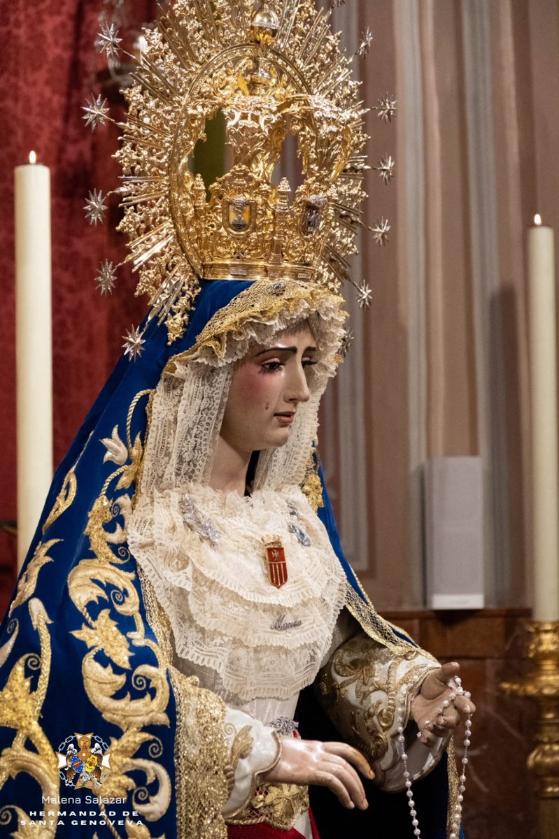 hdadstagenoveva's tweet photo. Por propia voluntad caí en tus redes,
A Ti me entrego Madre de por vida,
Fortalece mi alma que está herida,
Reina y Madre de las Mercedes.

XXV Pregón de las Mercedes
N.H.D. José Pérez Herruzo - 2005

📷 Malena Salazar (@_MalenaSalazar_ - 2019)
#Mercedeslindaflor
#75SantaGenoveva https://t.co/4JAtEhDdI6