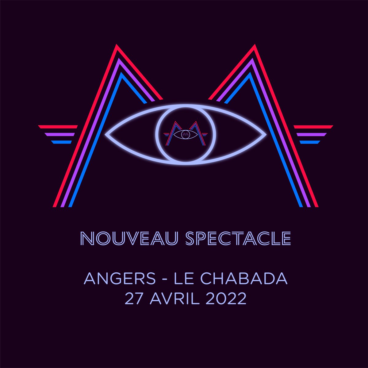 lechabada's tweet image. - M - sera de retour dès le mois d’avril 2022 pour une série de concerts exceptionnels, dont le 27/04 au Chabada ⚡️
🎫 Prévente sur le site labo-m.net à 10h. Ouverture de notre billetterie demain, 6 OCT à 10h sur lechabada.com.
 #cultureangers #lechabada
