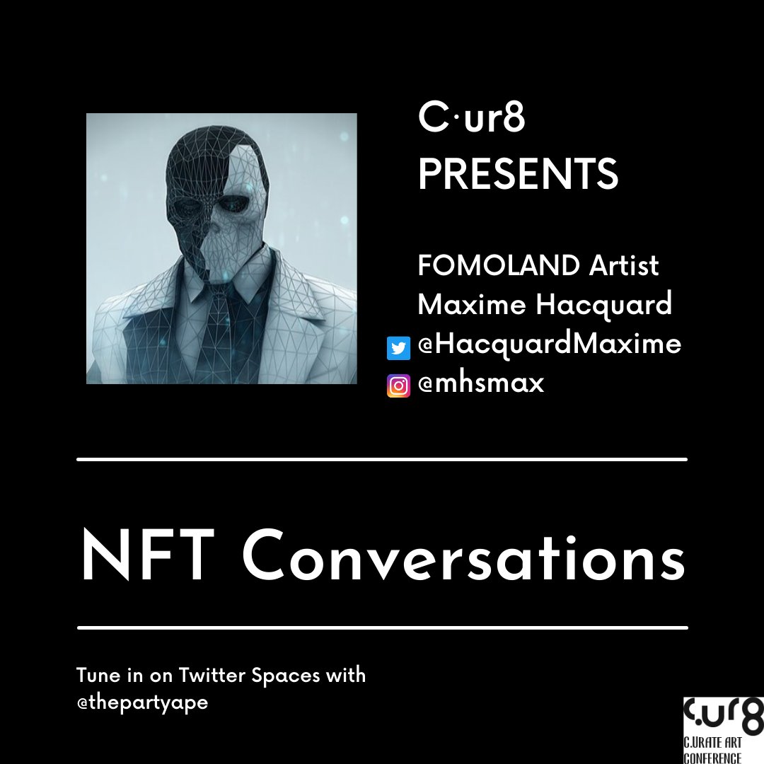6poolrush's tweet photo. i'll be hosting a casual NFT chat today on Spaces.

Join me and @HacquardMaxime on NFT Conversations in about half hour! https://t.co/gKEhkoPG2E